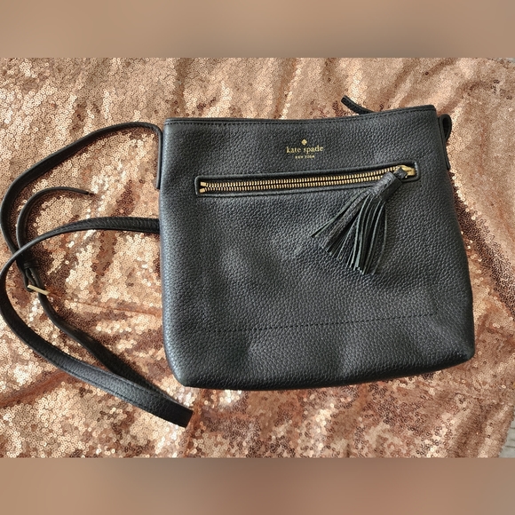 kate spade Handbags - Kate Spade, Medium Crossbody Purse, Black